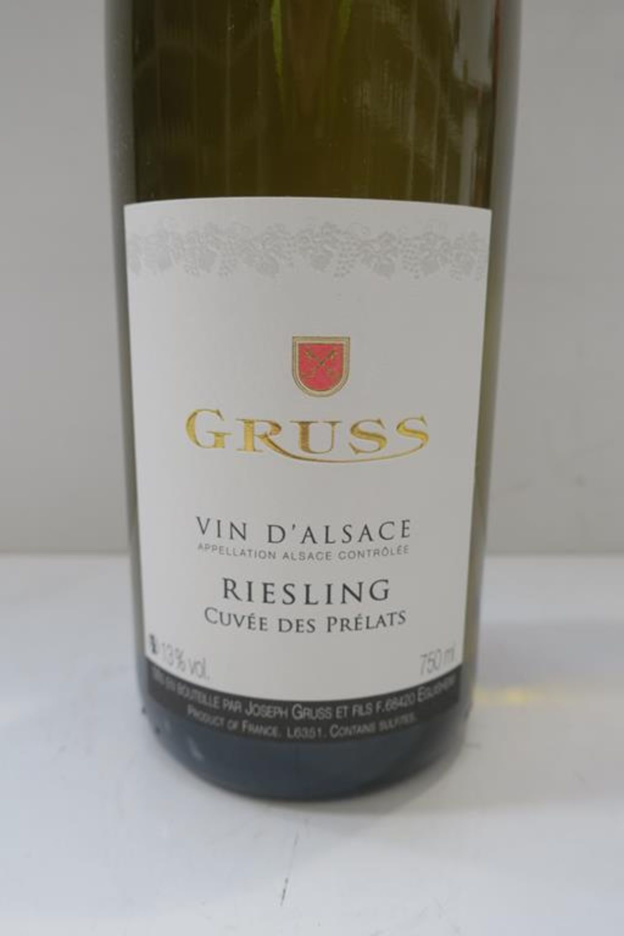 12 X Bottles of Domaine Gruss 2017 White Wine - Image 2 of 2