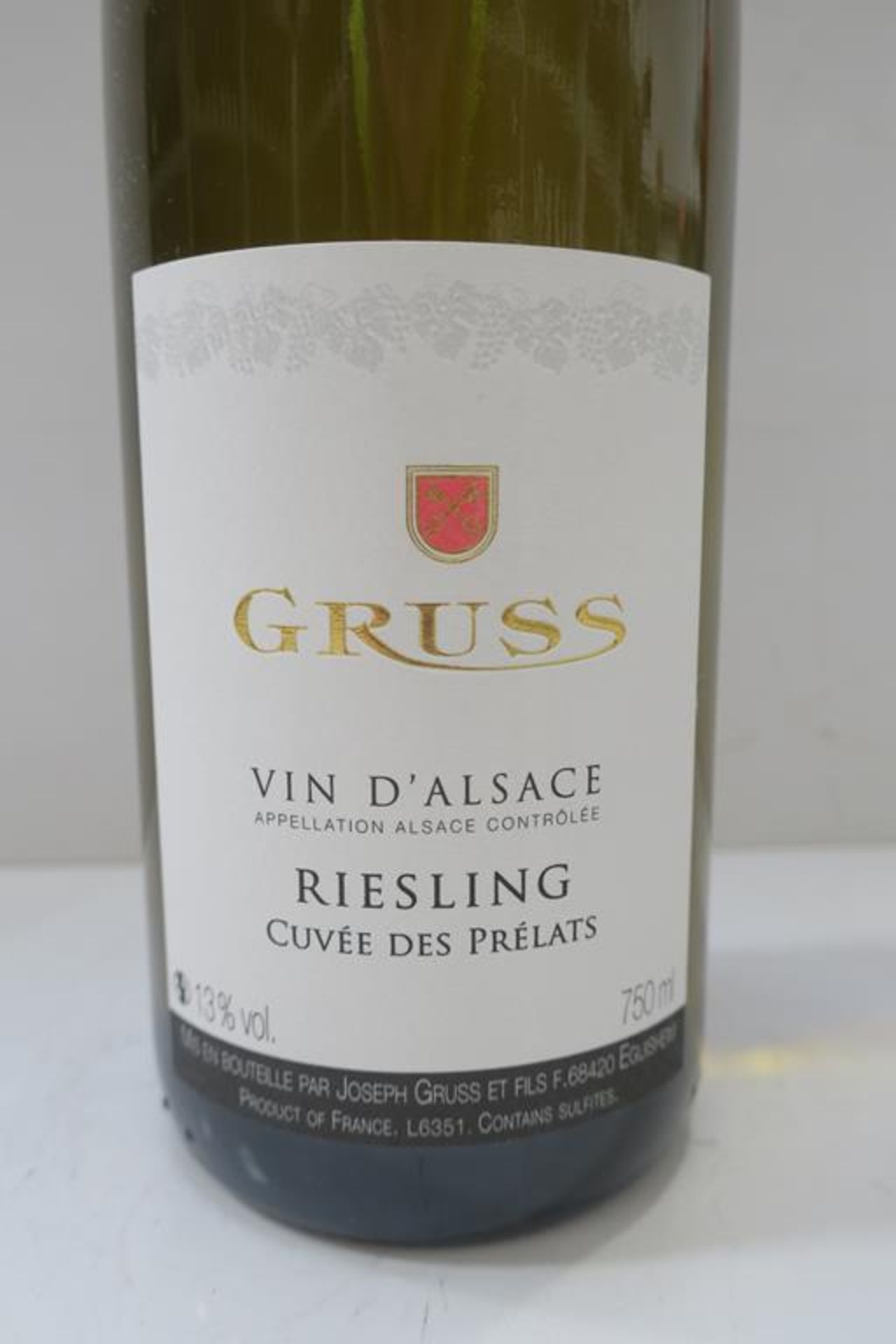 12 X Bottles of Domaine Gruss 2017 White Wine - Image 2 of 2