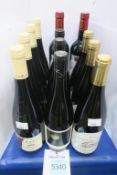 12 Bottles of Various Wines