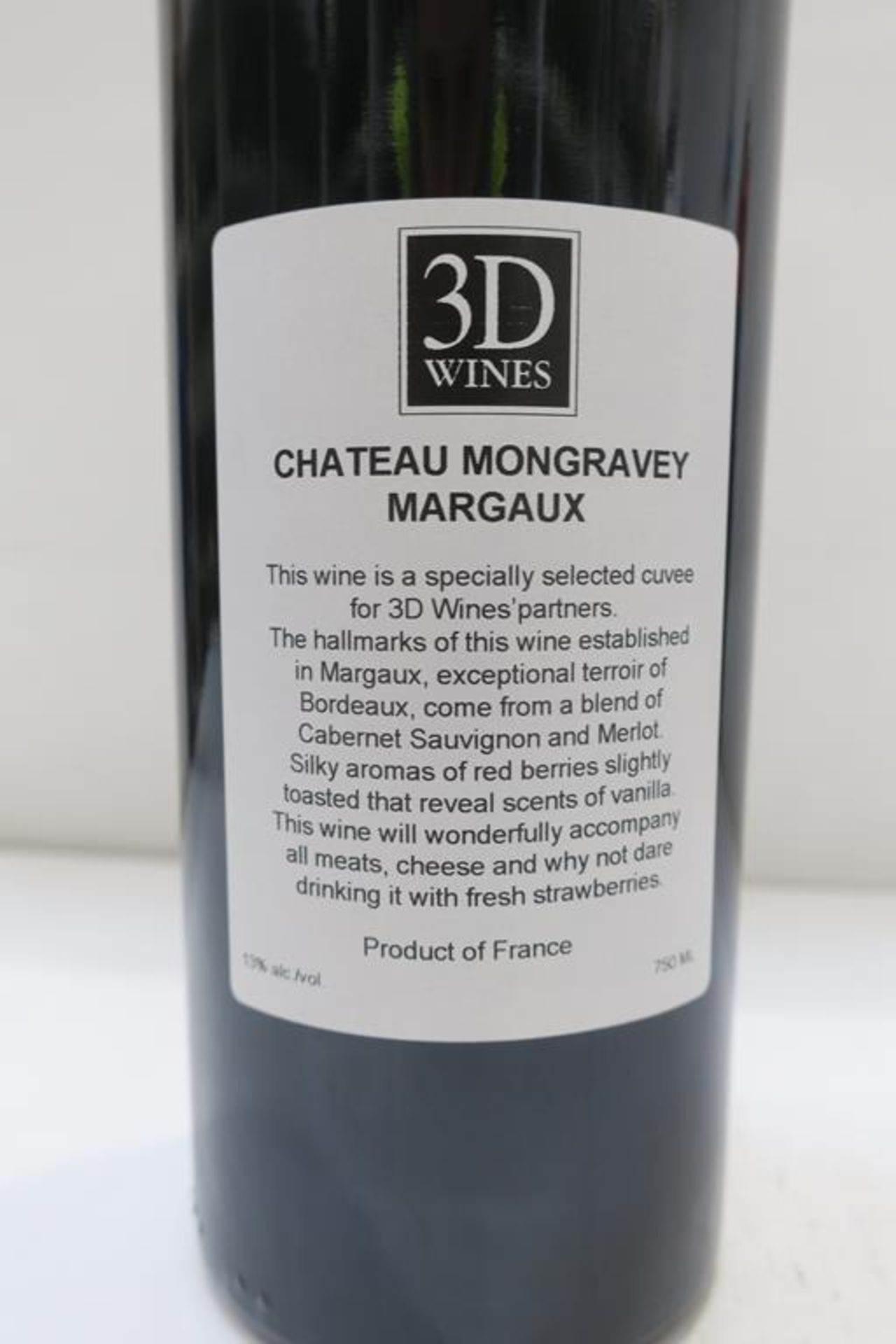 12 x Bottles of Chateau Mongravey 'Margaux' 2008 Red Wine (13% 750ml) (RP £263.88). - Image 2 of 2