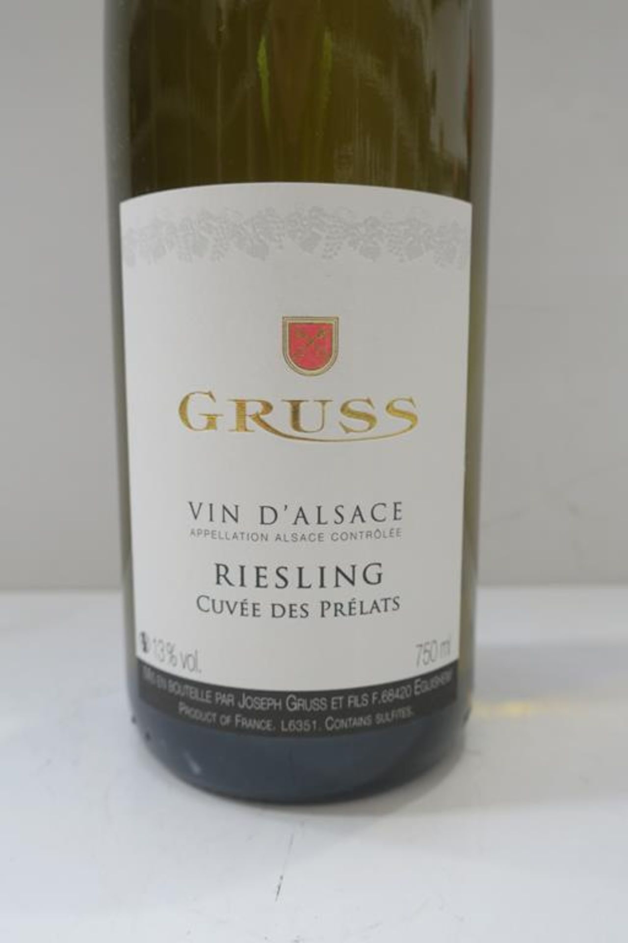 12 X Bottles of Domaine Gruss 2017 White Wine - Image 2 of 2