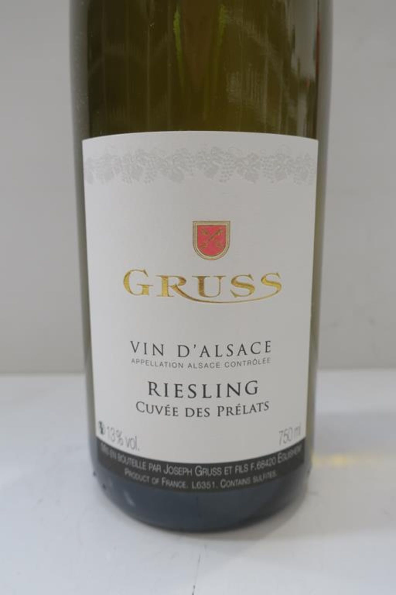 12 X Bottles of Domaine Gruss 2017 White Wine - Image 2 of 2