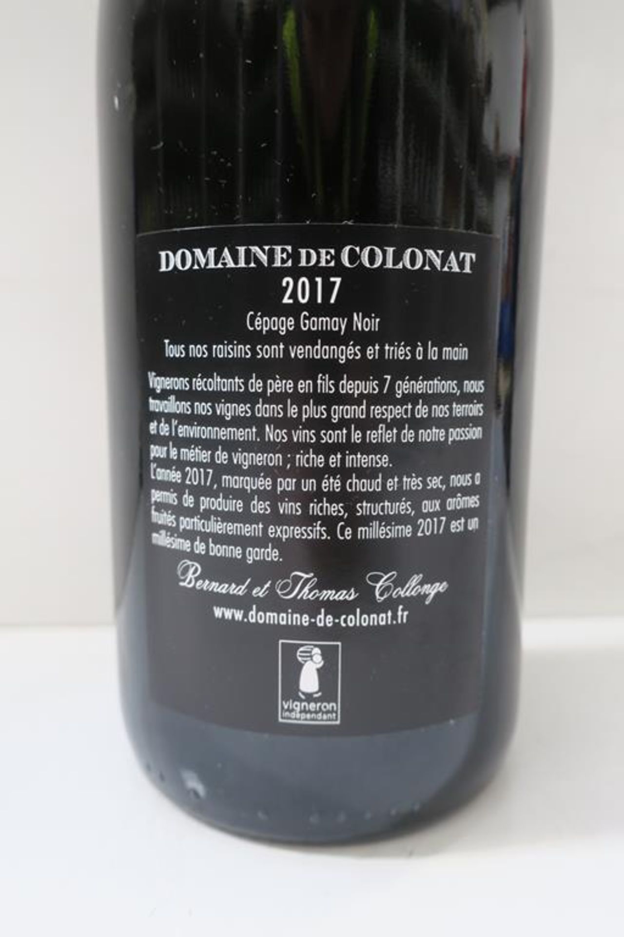 12 X Bottles of Domaine Colonat 2017 Red Wine - Image 2 of 2