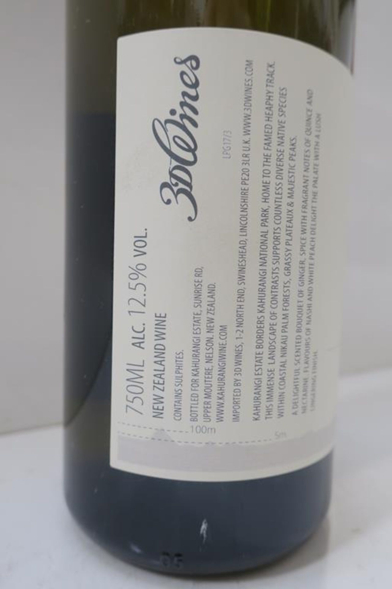 12 X Bottles of Kahurangi Estate 2017 White Wine - Image 2 of 2