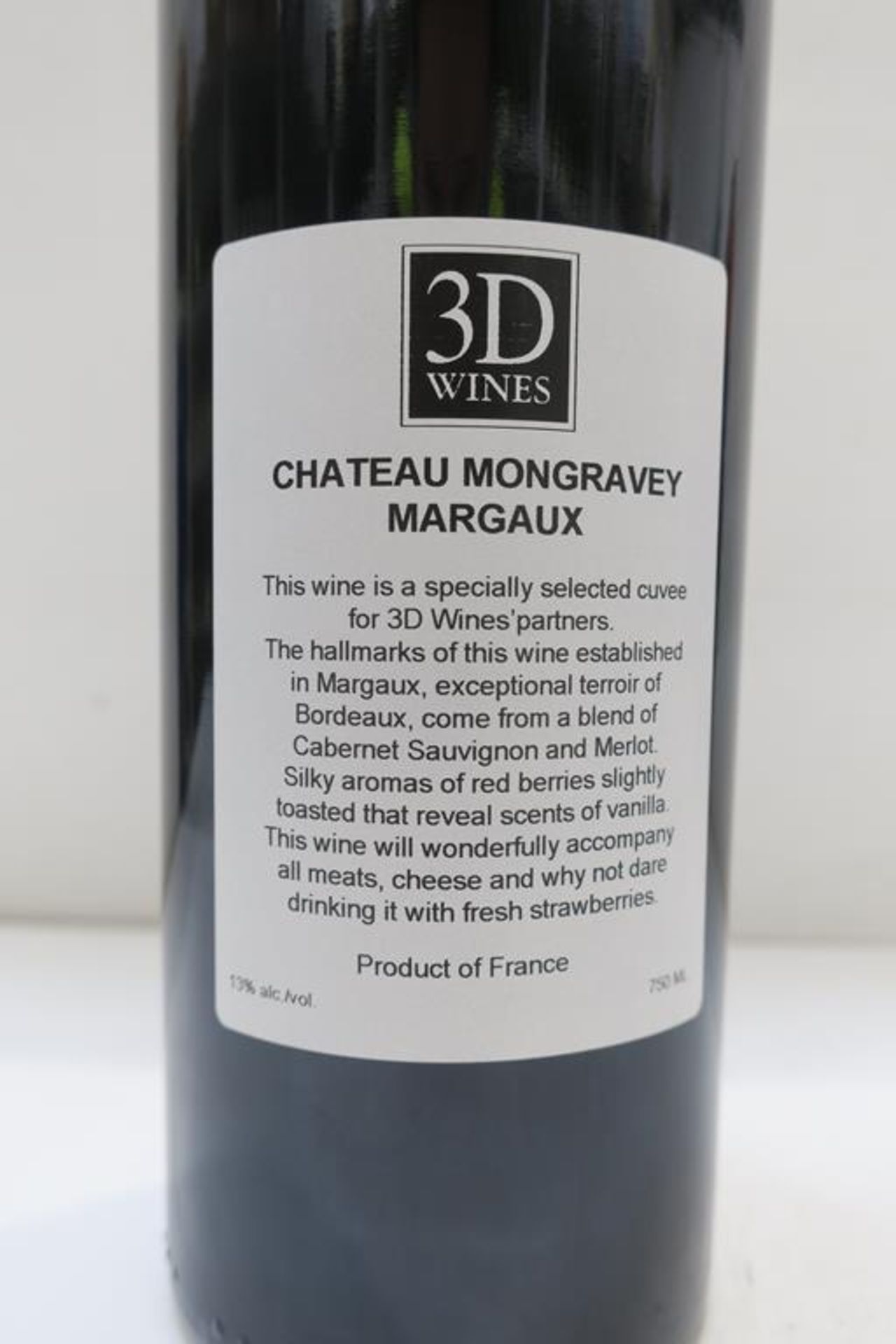 12 x Bottles of Chateau Mongravey 'Margaux' 2008 Red Wine (13% 750ml) (RP £263.88). - Image 2 of 2