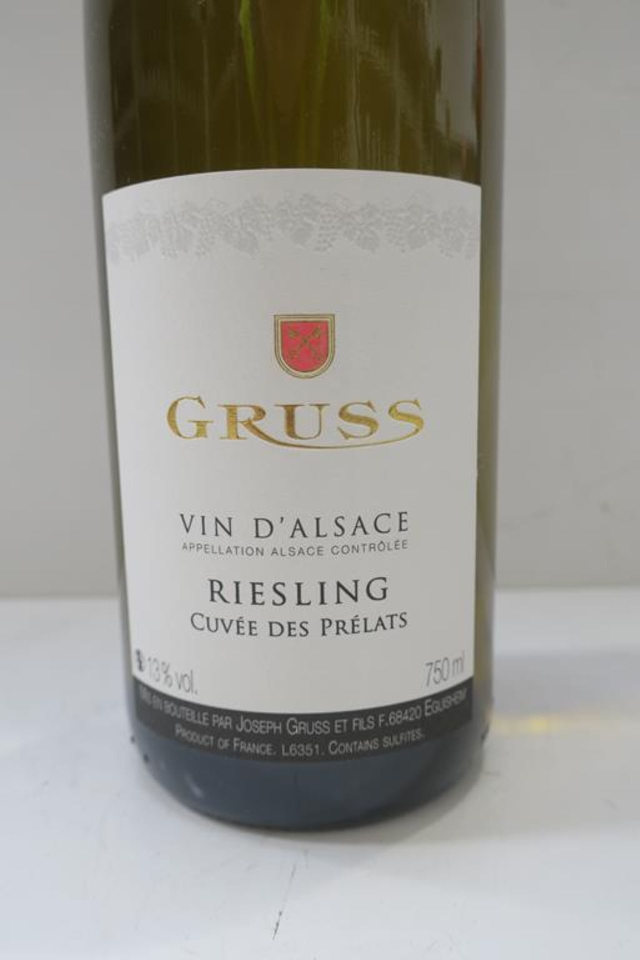 12 X Bottles of Domaine Gruss 2017 White Wine - Image 2 of 2