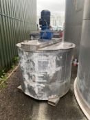 2 x Stainless Steel Mixing Tanks (Type 1)