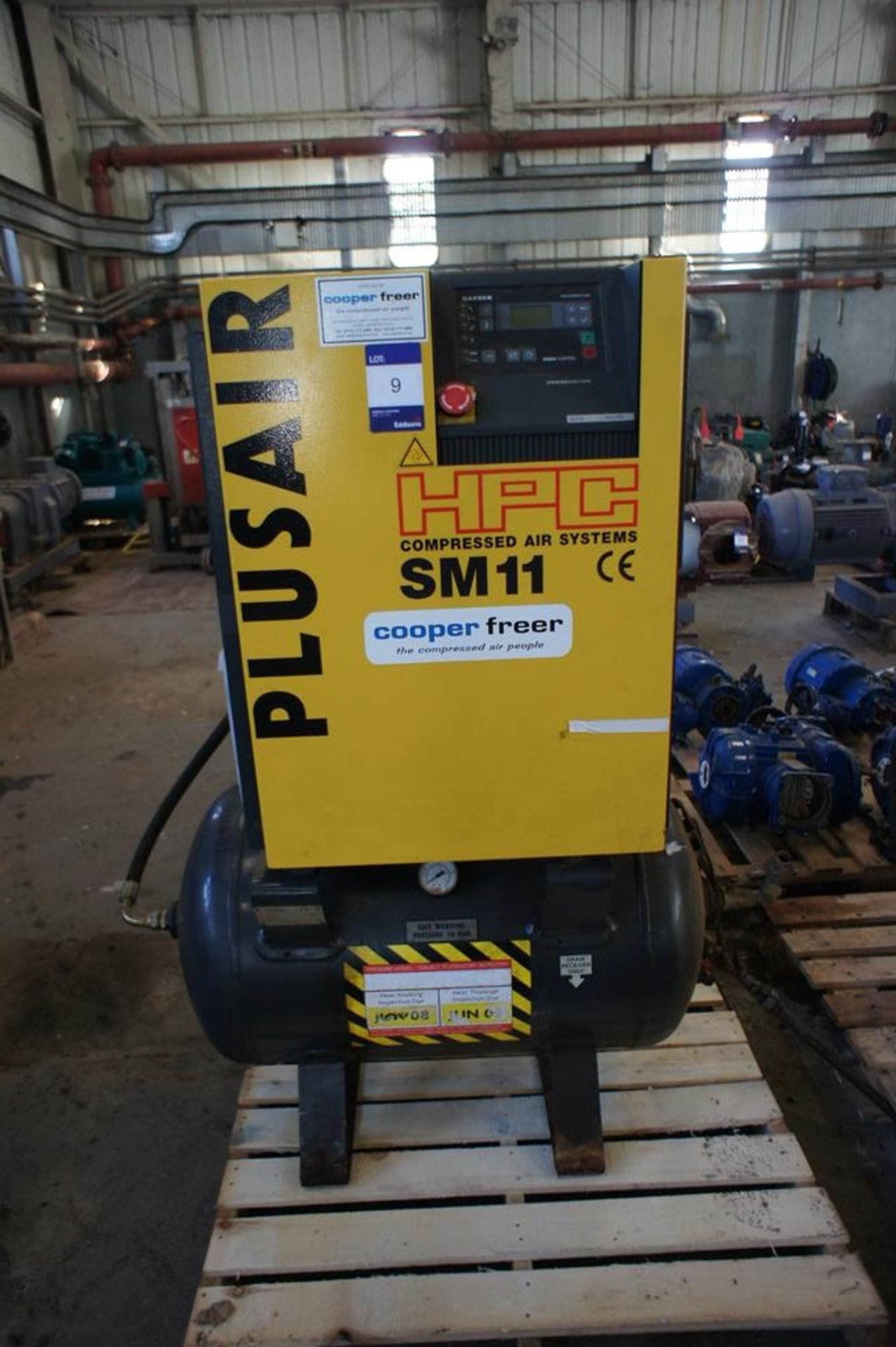 HPC Plusair SM11 Packaged Air Compressor - Image 2 of 4