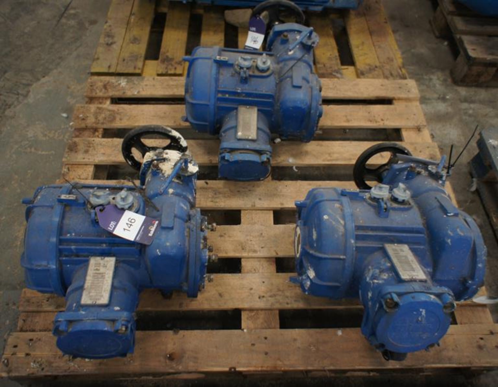 3 x Rotor A0830F12 Actuator Valves