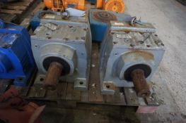 2 x Eurodrive R97A Reduction Gearboxes