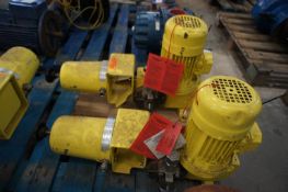 2 x Milton Boy XA112F2H3/E.9Z Metering Pumps with Electric Motors
