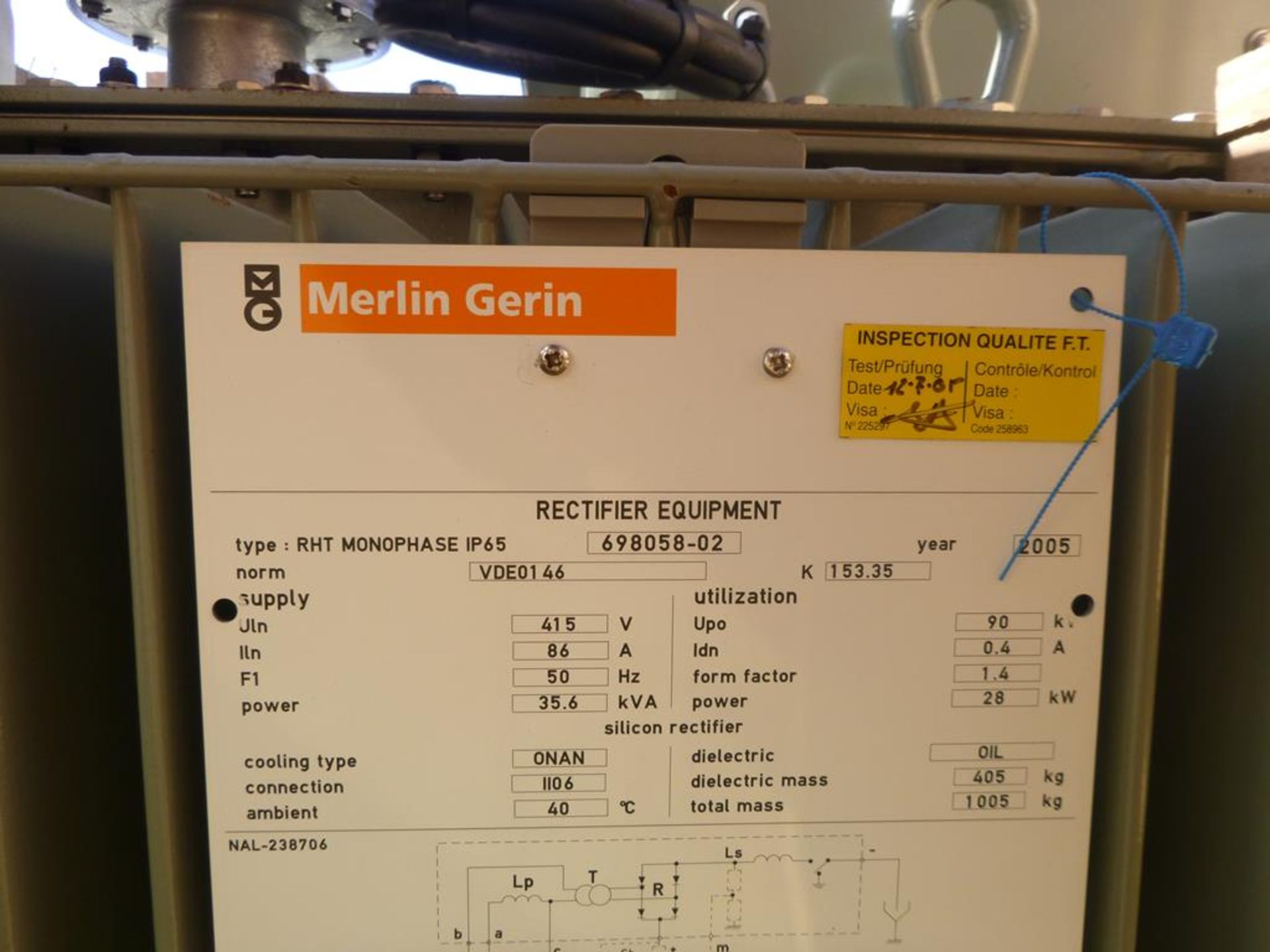 Merlin Gerin Rectifier - Image 7 of 12