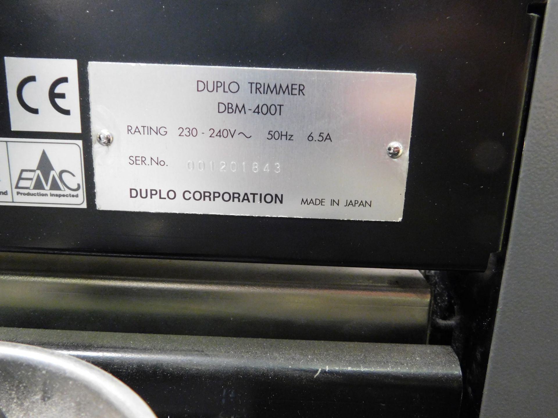 Duplo System 4000 Dynamic Booklet Maker with System 500 Collator - Image 6 of 10