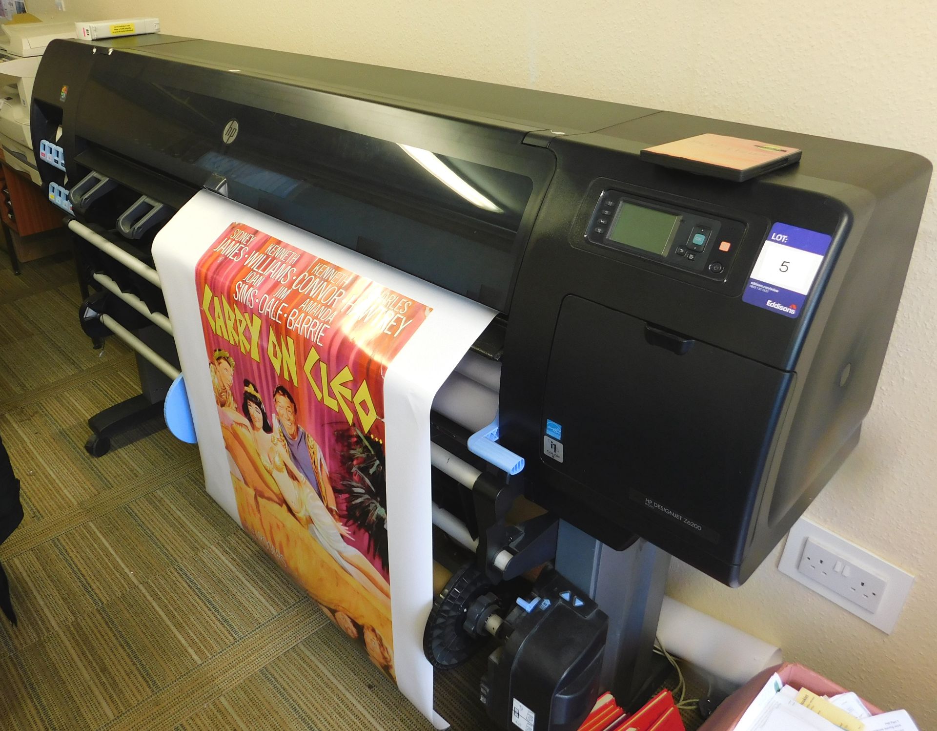 Refurbished (2016) HP Designjet 26200 Printer with Wastach Softrip 7.3 & HPPro Desk PC Monitor and