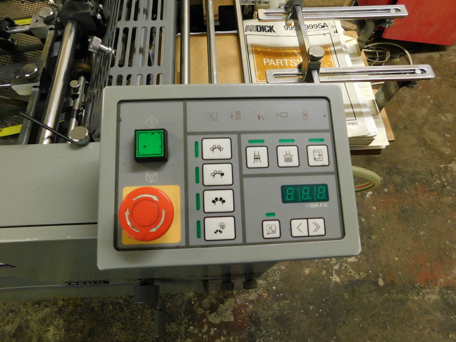 Ryobi Two Color Offset Press Model 9995 Serial Number 2068 (2001) Single Phase (329888imp) - Image 3 of 7