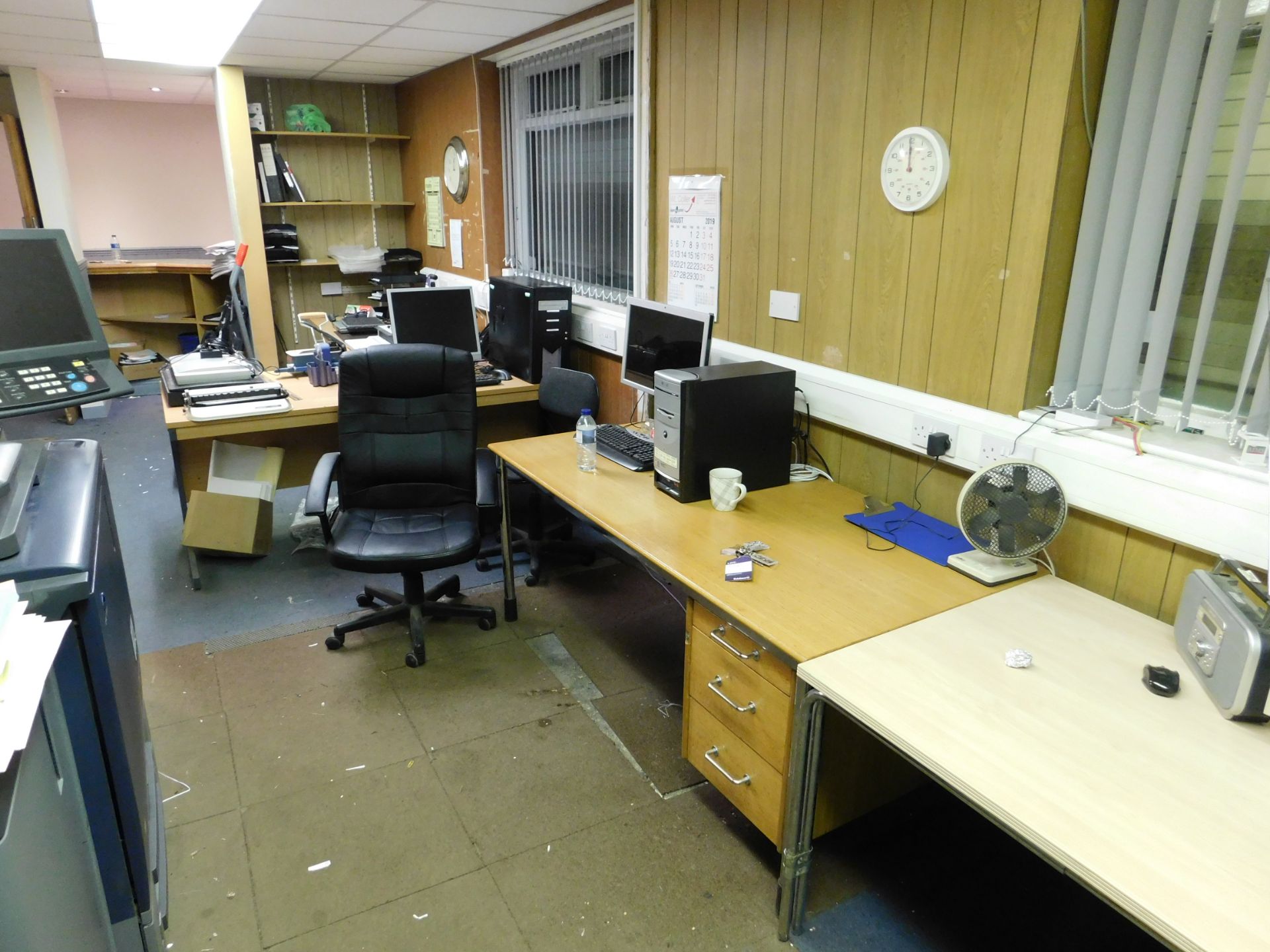 Assortment of Office Furniture, including 4 x single person workstations - Image 2 of 2