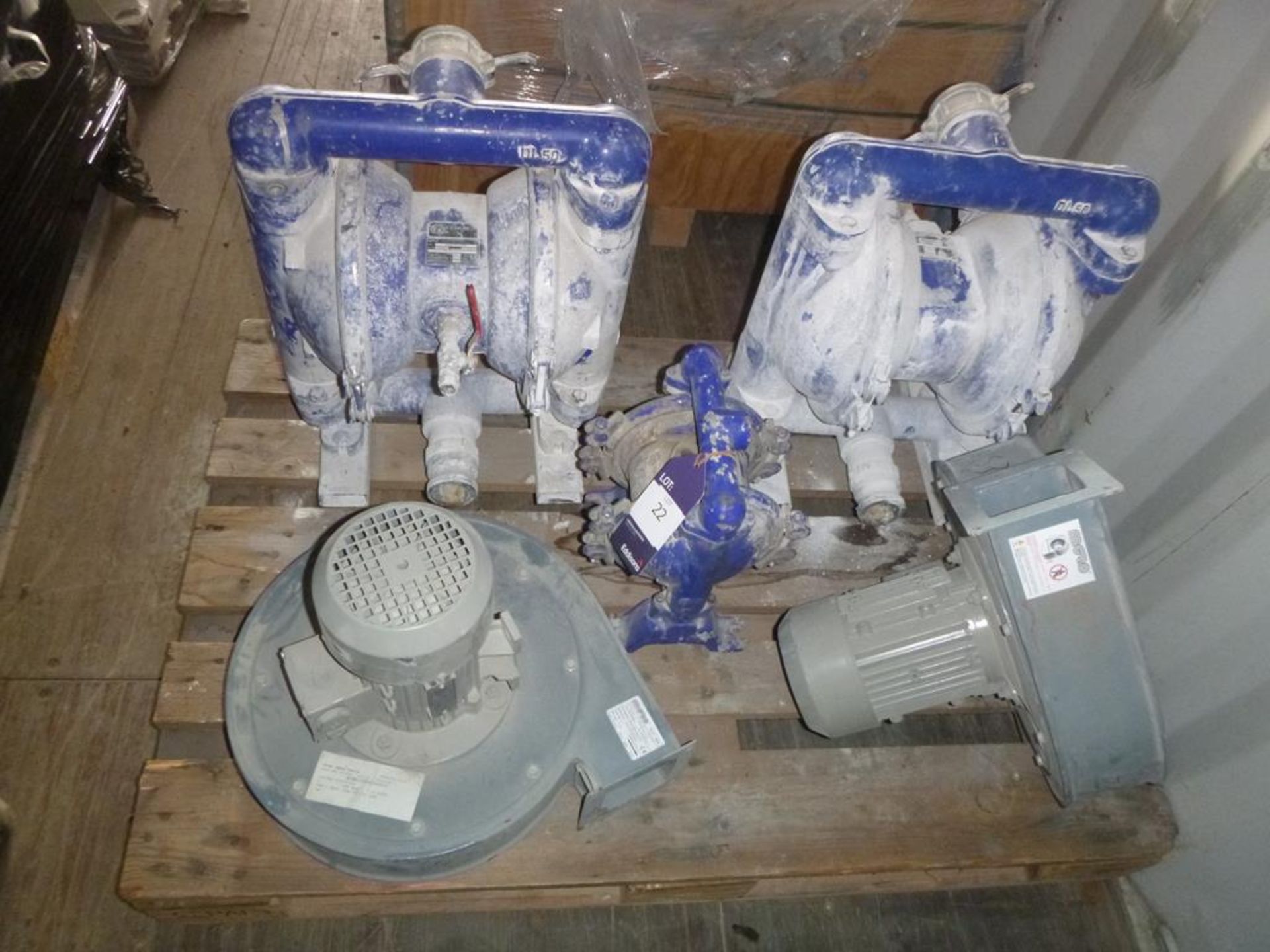 3 x Assorted Diaphragm Pumps and 2 x 50Hz Moro Blowers - Image 2 of 6