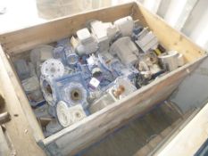 Pallet of assorted Gearboxes, Motors