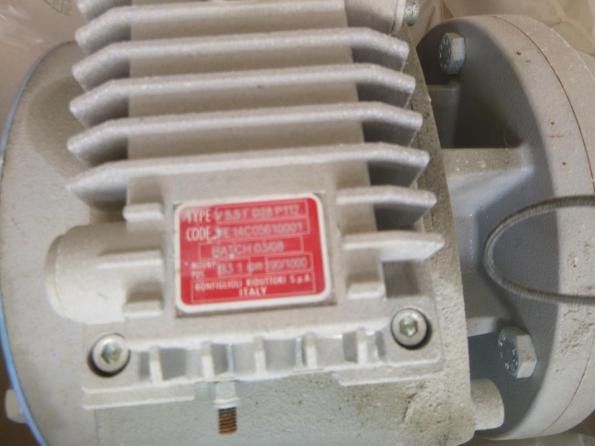 Bonfiglio S50 1F P112 Variator Gearbox - Image 3 of 3