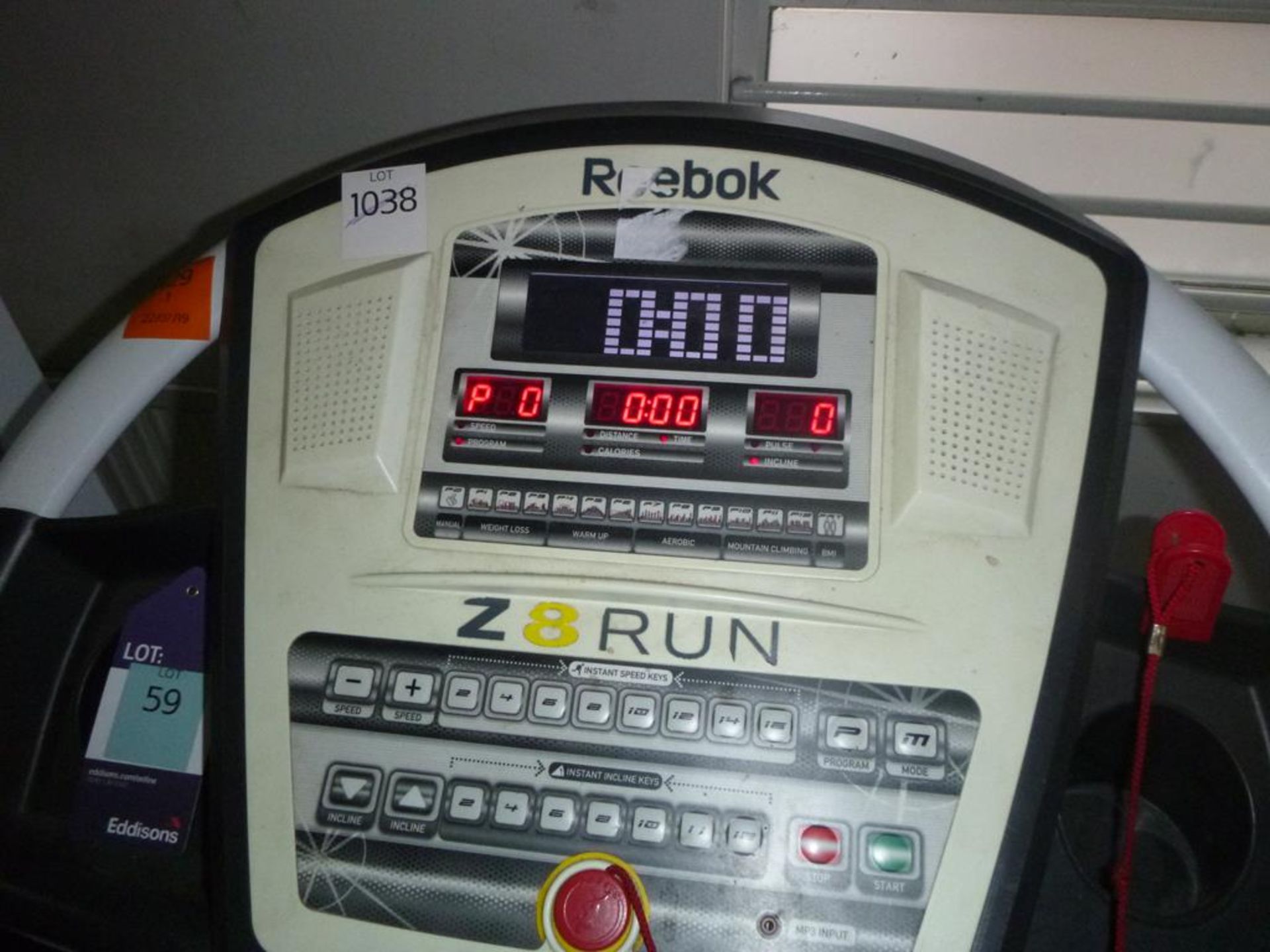 Reebok Z8 Run Folding Treadmill (spares or repairs)