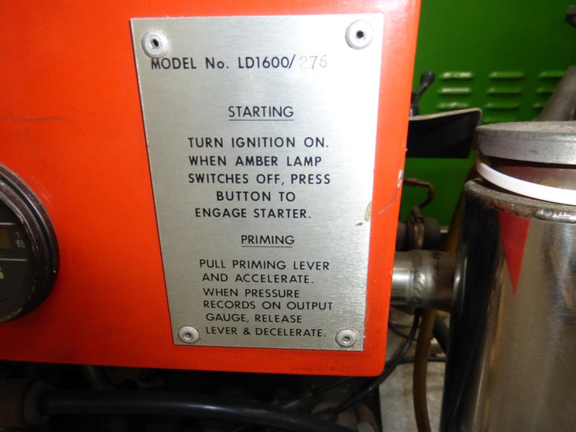 Angus Diesel Powered Portable Fire Pump - Image 7 of 7