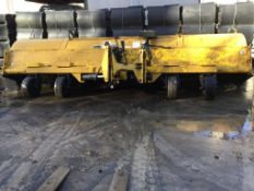 Sweepster Model TM3116, 16ft wide hydraulic powered runway brush