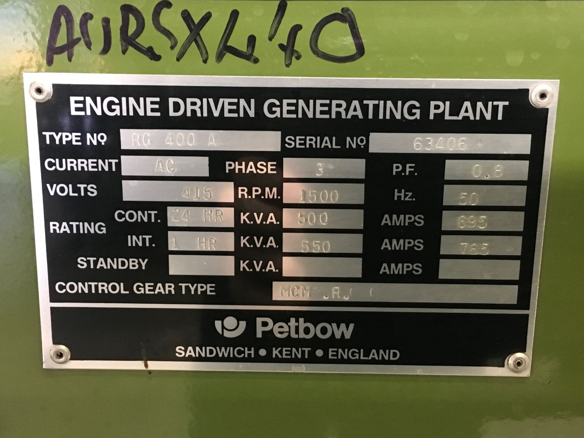 Perkins 500Kva Diesel Generator - Image 5 of 10