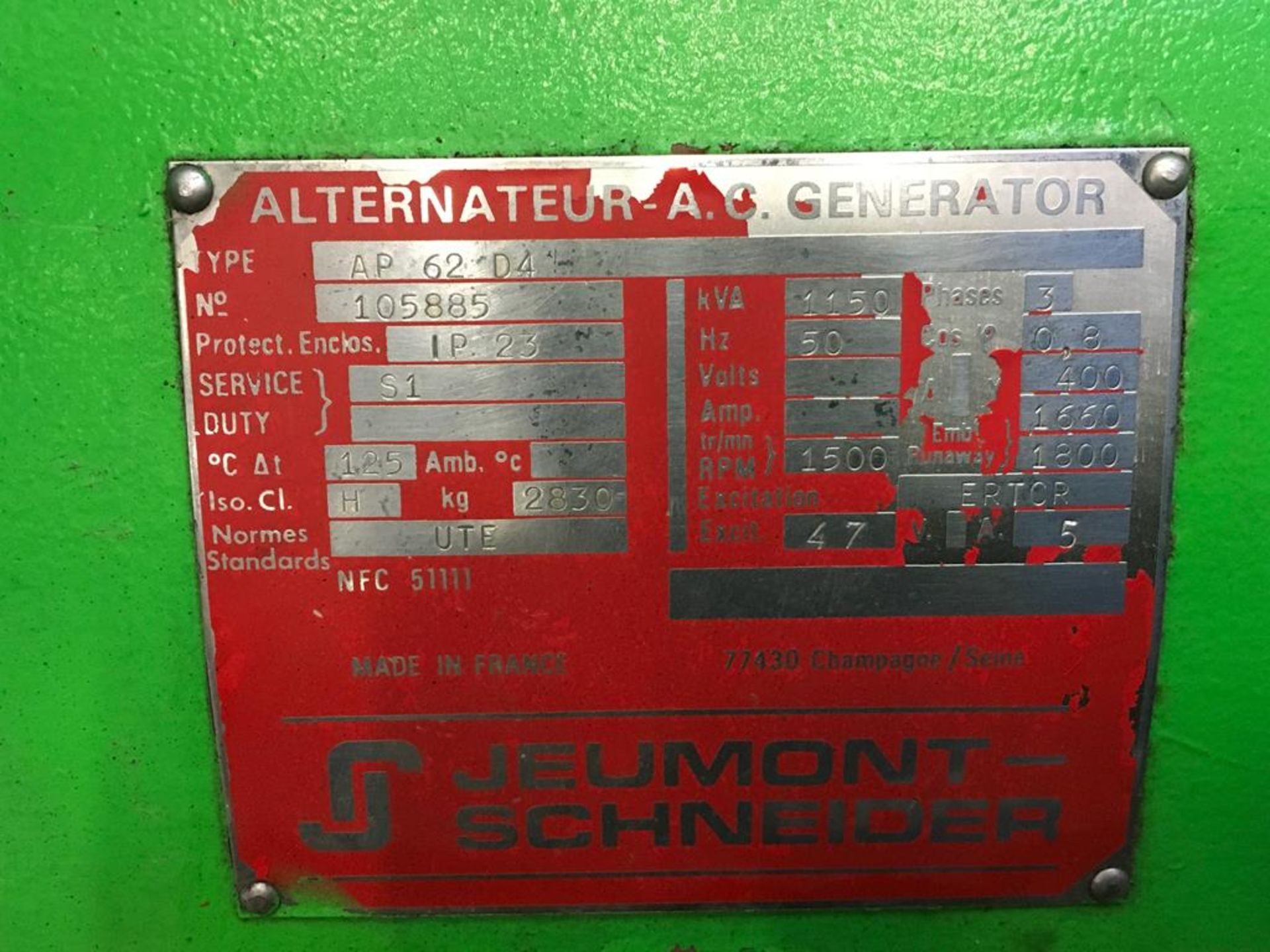 Cummins 1150Kva Diesel Generator - Image 4 of 14