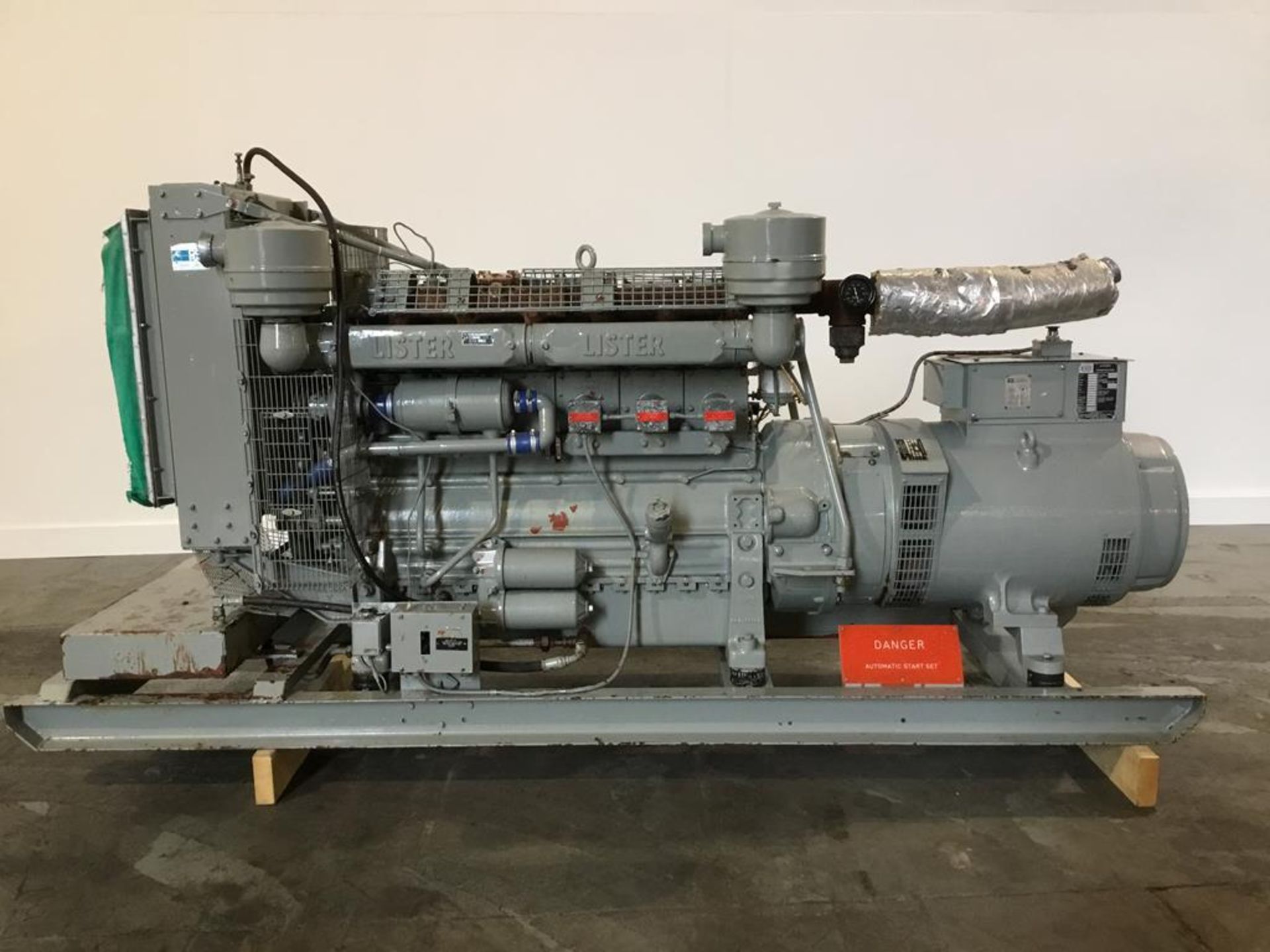 Lister 90Kva Diesel Generator - Image 10 of 12