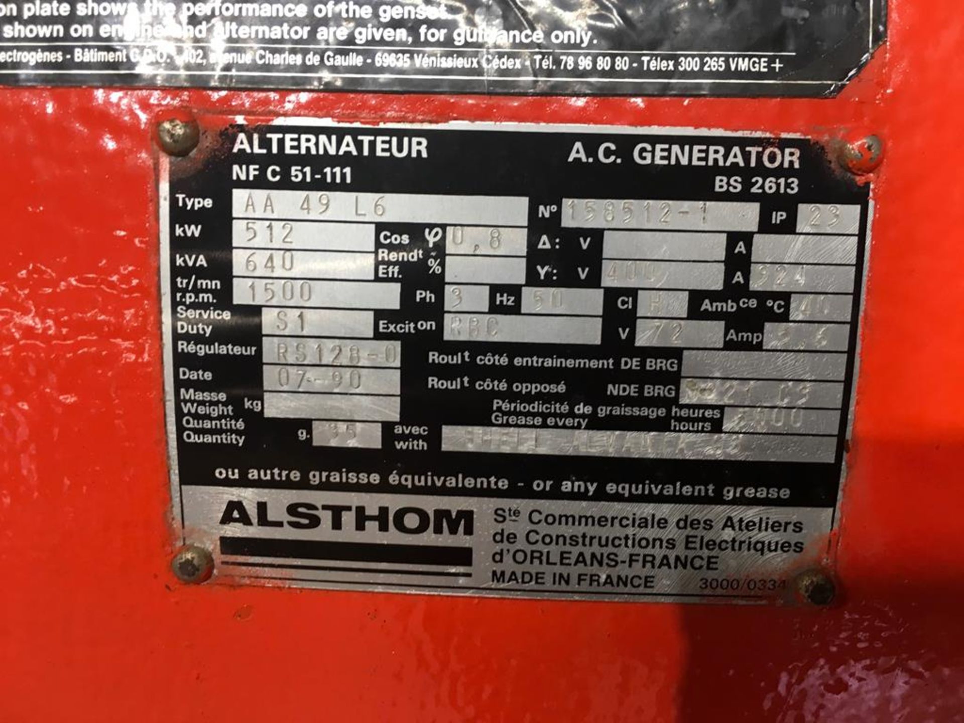 Cummins 640Kva Diesel Generator - Image 6 of 9