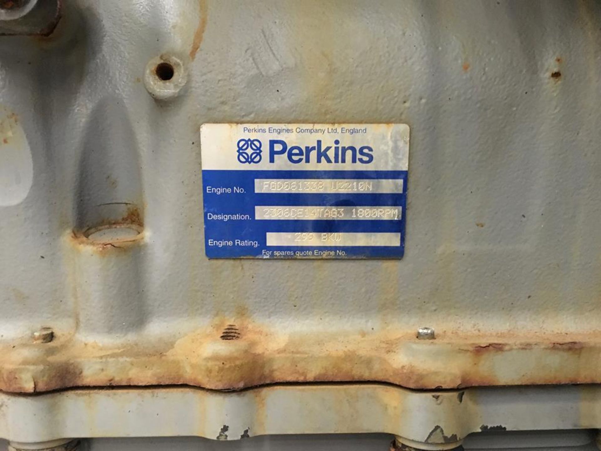 Perkins 2306 Diesel Engine - Image 4 of 8