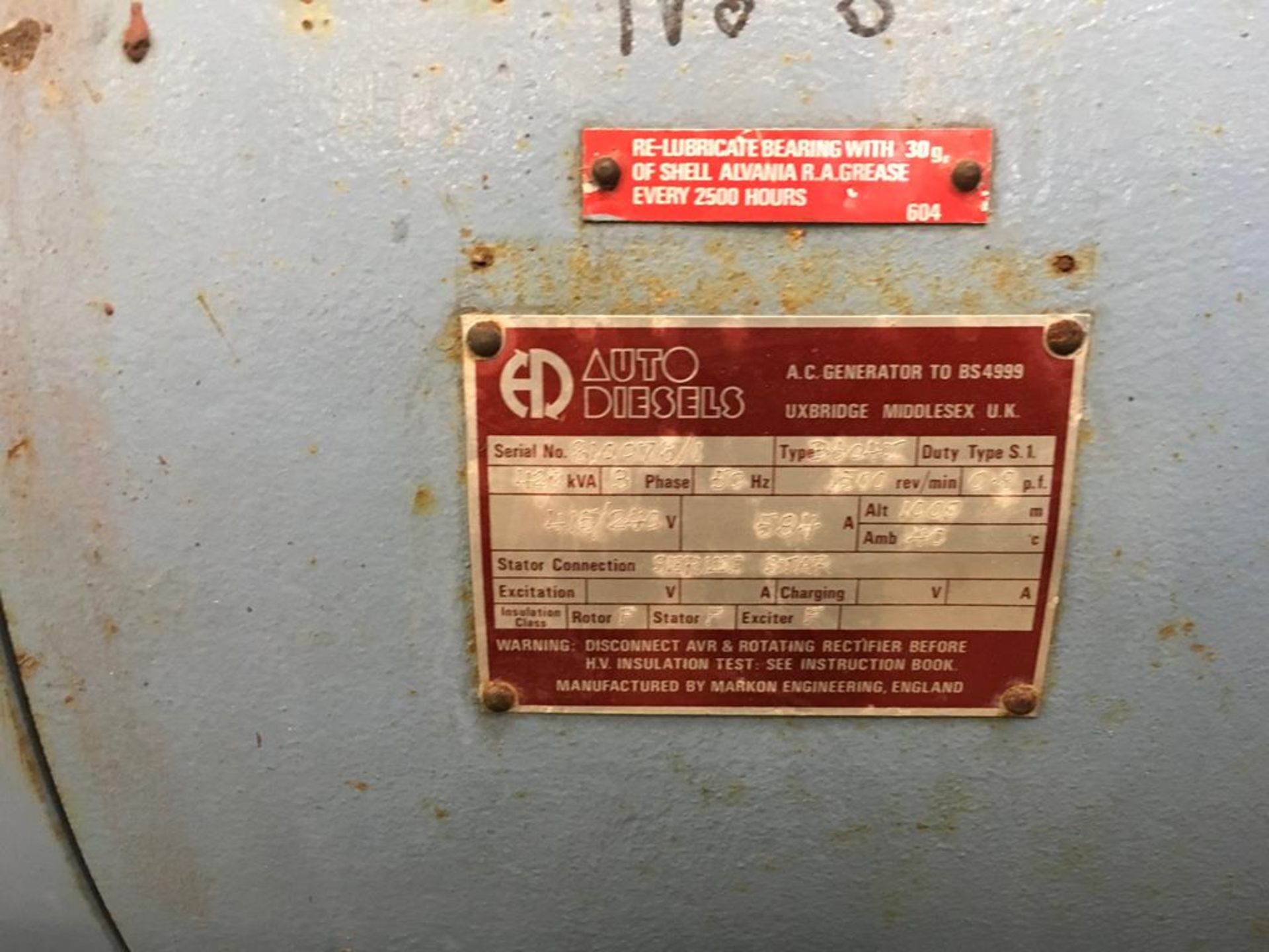 Cummins 420Kva Diesel Generator - Image 4 of 9