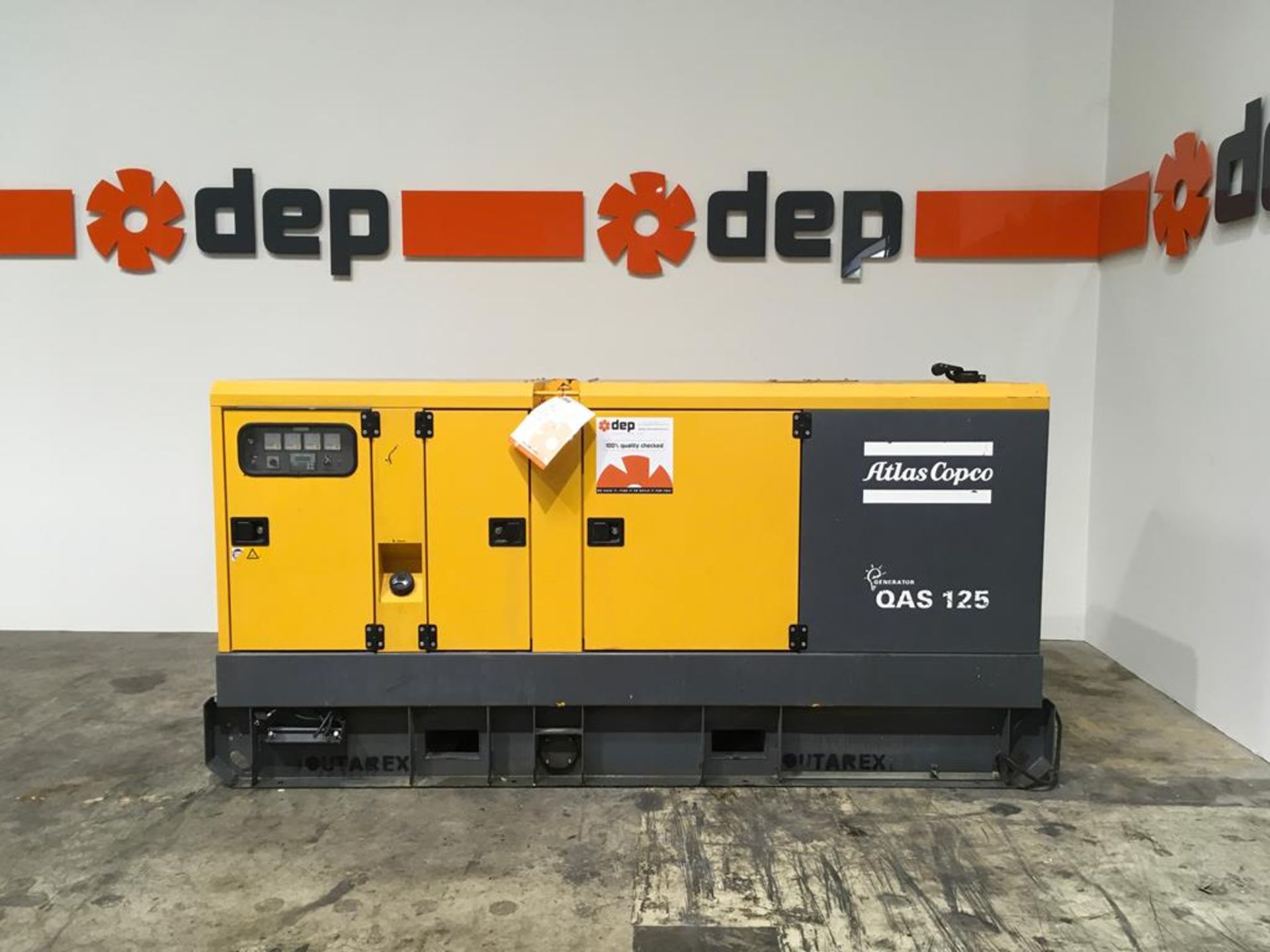 Atlas Copco 125Kva Diesel Generator