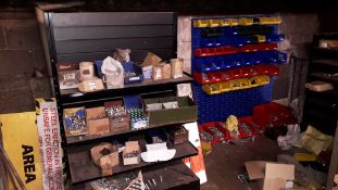 9 Racks & Contents of Various Engineering Consumables