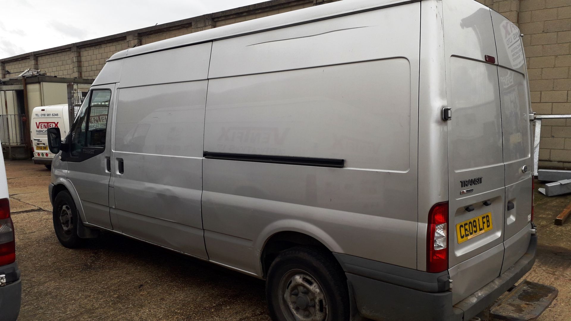 Ford Transit 100 T350L RWD Panel Van, Registration - Image 3 of 9