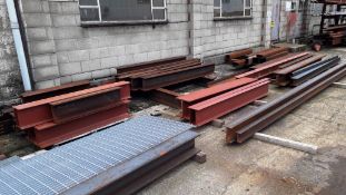 Quantity of 8 Section and Box Section Steel and Quantity of Industrial Steel Flooring