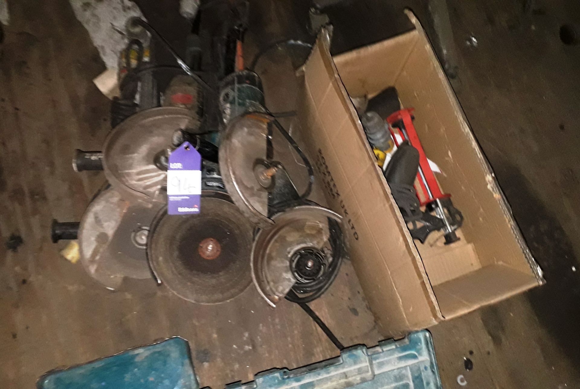 Quantity of Various Angle Grinders (Spares or Repairs)