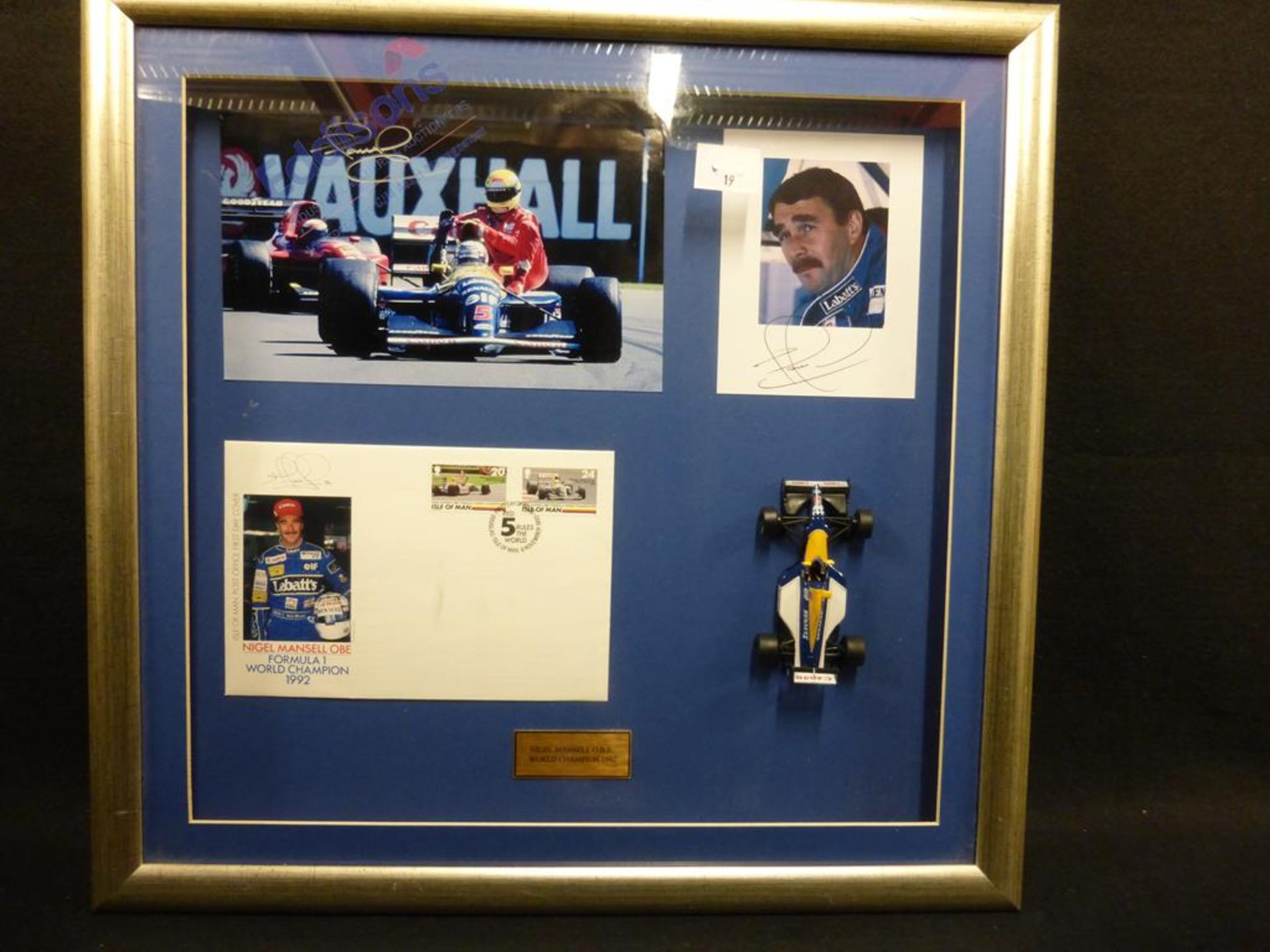 Sports Autographs: Nigel Mansell