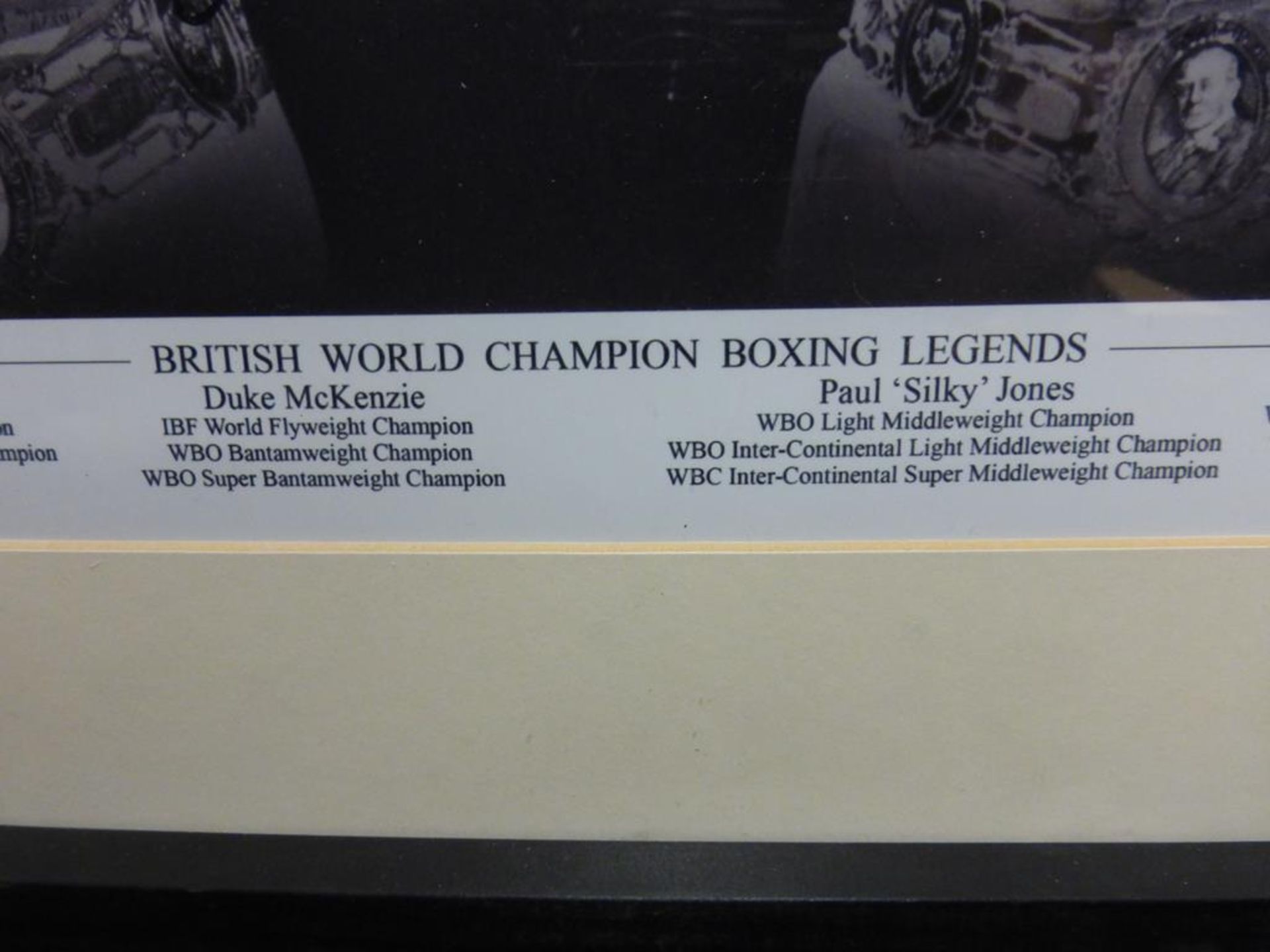 Sports Autographs: "British World Champion Boxing Legends" - Image 2 of 8
