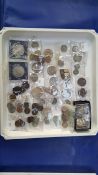 Selection of assorted coins