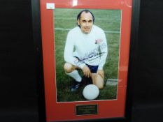 Sports Autographs: Alan Gilzean "Tottenham Hotspur and Scotland"