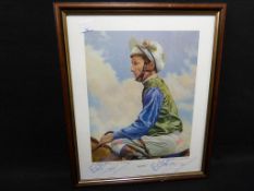 Sports Autographs: Lester Piggott