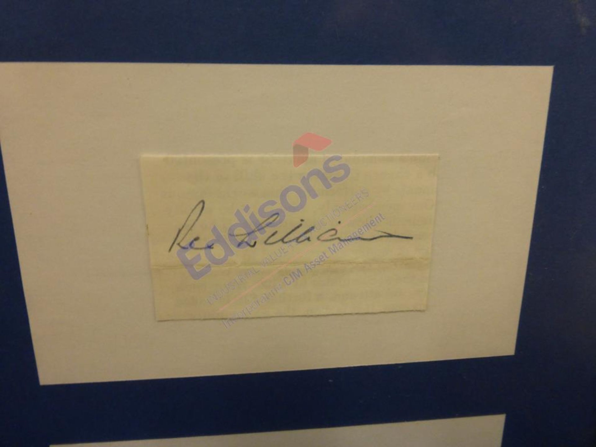 Sports Autographs: Tom Newman, Fred Davis, Joe Davis, Rex Williams, "World Billiards/Snooker Champio - Image 11 of 12