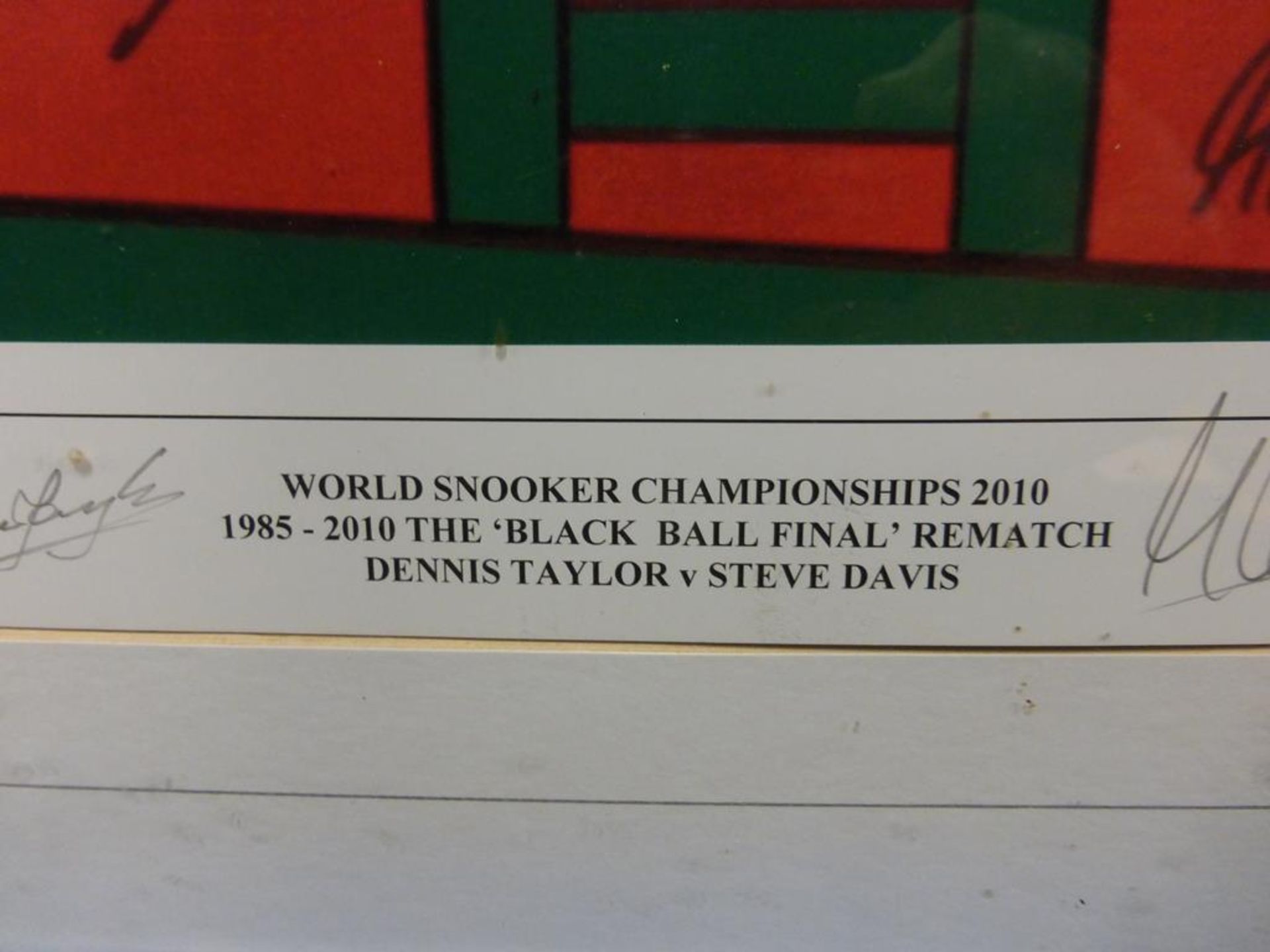 Sports Autographs: "World Snooker Championships 2010" - Image 2 of 7