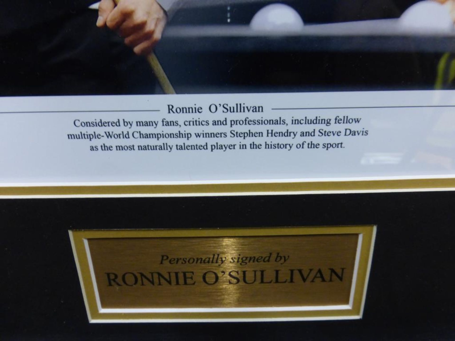 Sports Autographs: Ronnie O'Sullivan - Image 3 of 4