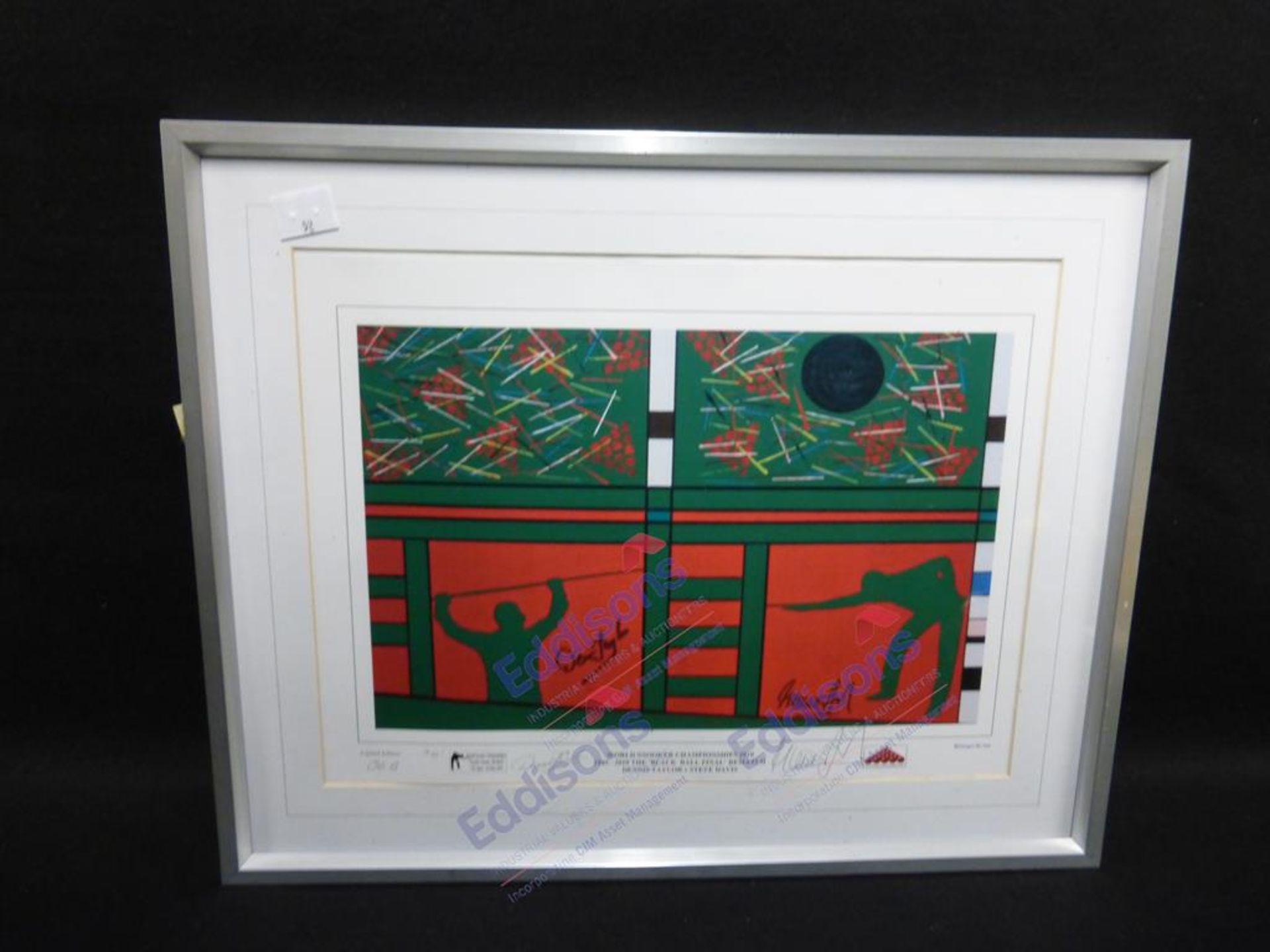 Sports Autographs: "World Snooker Championships 2010"