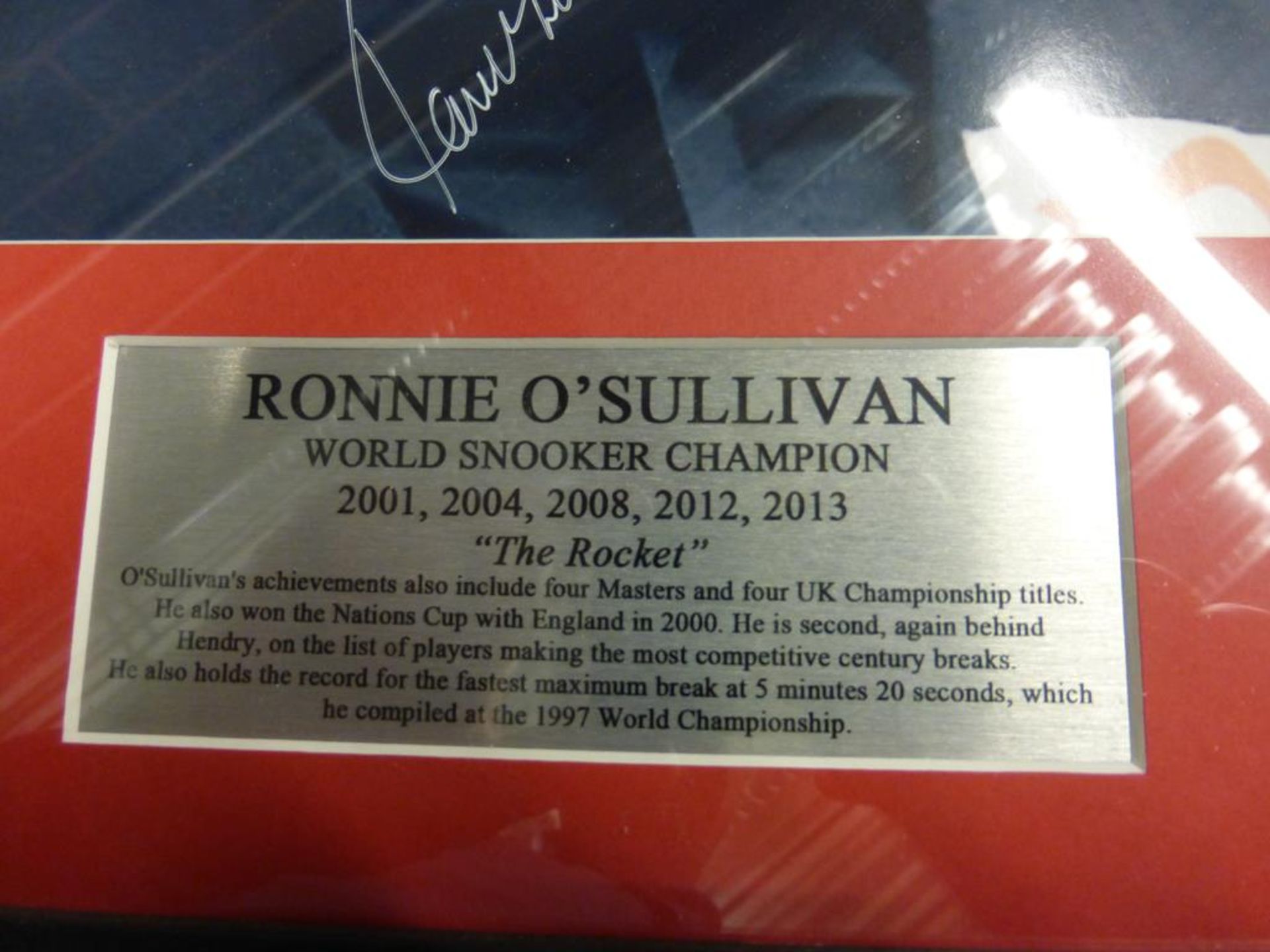 Sports Autographs: Ronnie O'Sullivan - Image 5 of 5