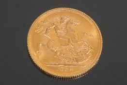 1968 Full Sovereign Coin