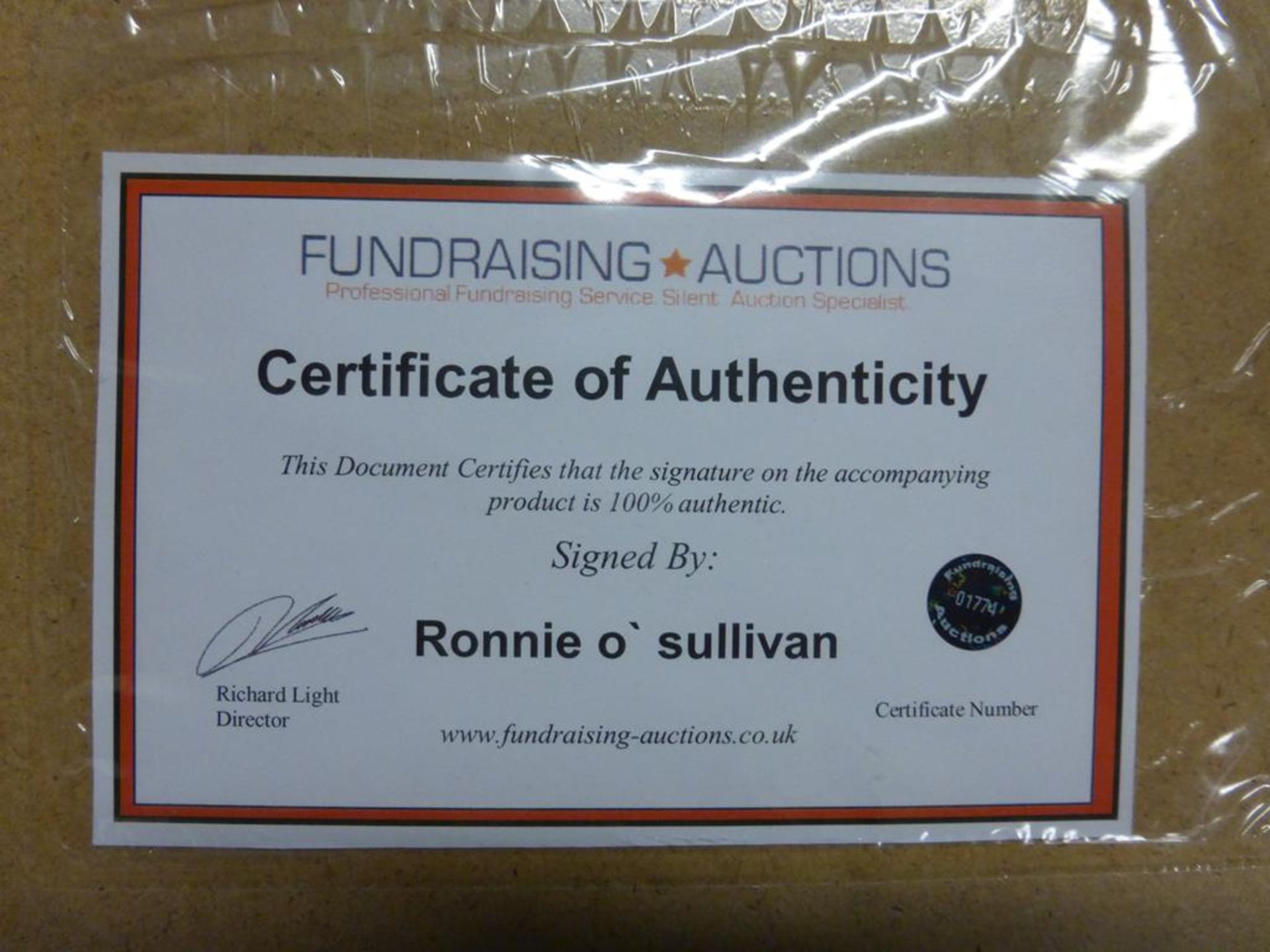 Sports Autographs: Ronnie O'Sullivan - Image 4 of 4