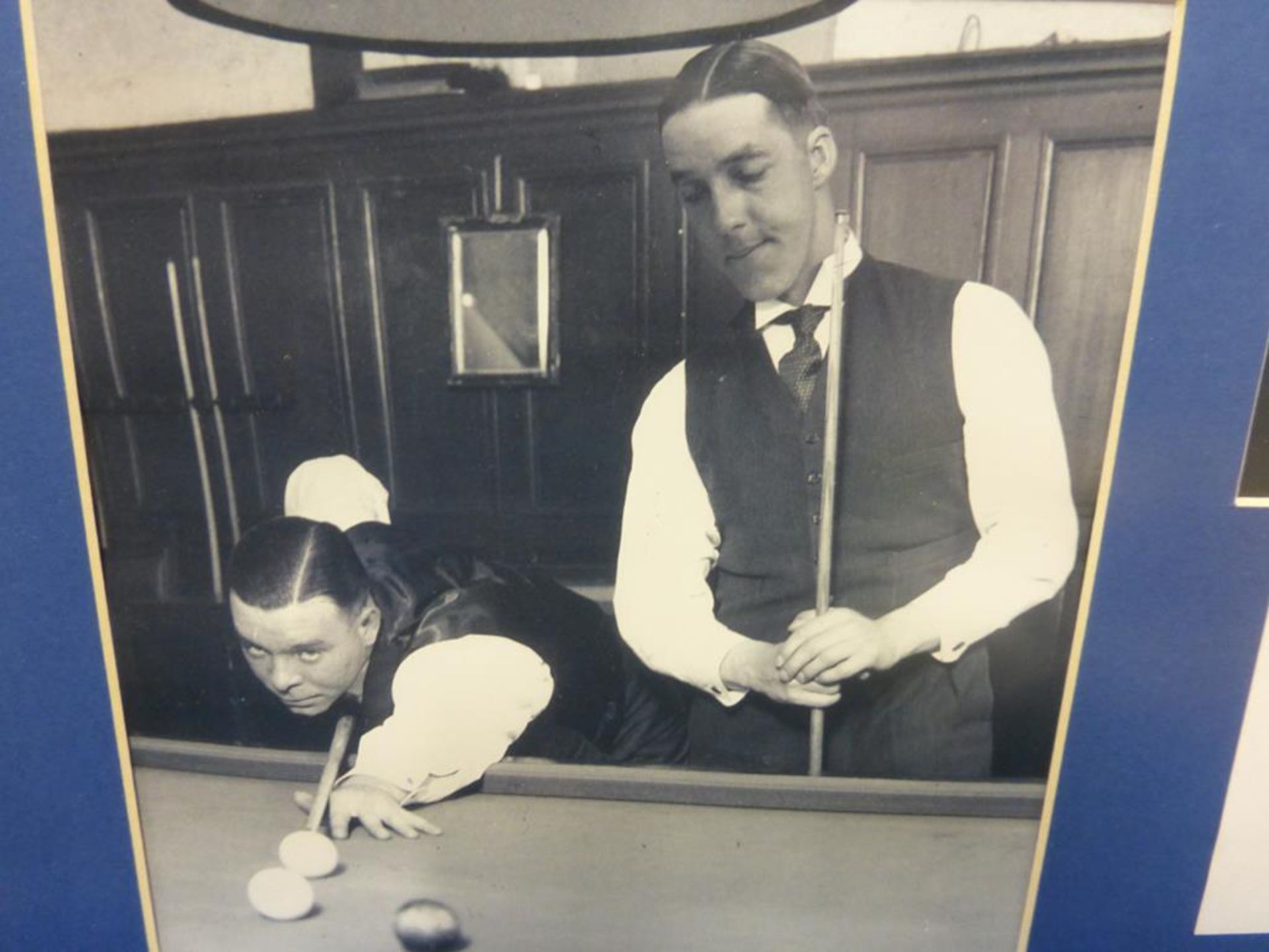 Sports Autographs: Tom Newman, Fred Davis, Joe Davis, Rex Williams, "World Billiards/Snooker Champio - Image 7 of 12